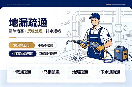 山根地漏疏通